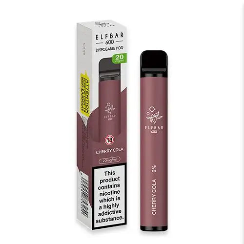 Elf Bar 600 Disposable Vape Kit- Cherry Cola