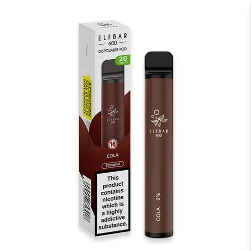 Elf Bar 600 Disposable Vape Kit- Cola