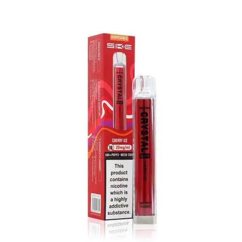 SKE Crystal Bar Disposable Vape Kit- Cherry Ice