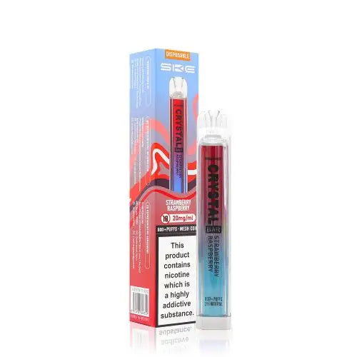 SKE Crystal Bar Disposable Vape Kit- Strawberry Raspberry